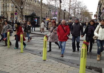 Avant Noël, TomTom met le paquet pour emballer Paris