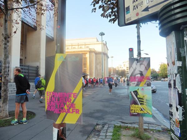 À vos marques, prêts, courez avec Adidas !