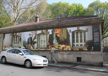 Agnès B et la fondation Abbé Pierre font tomber le mur