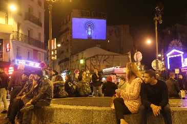 When the blue of the sky touches the earth