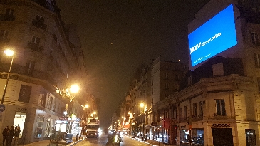 When the blue of the sky touches the earth