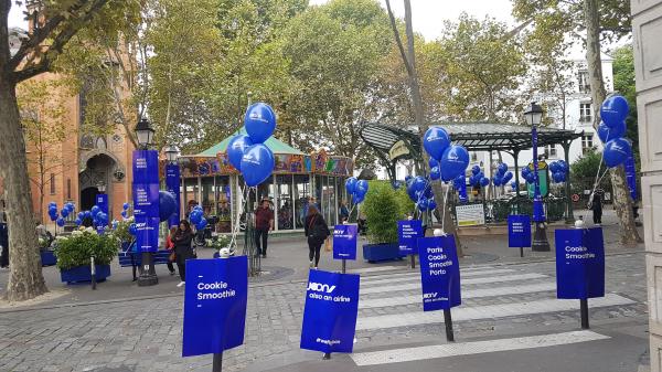 When the blue of the sky touches the earth