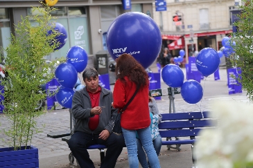 When the blue of the sky touches the earth