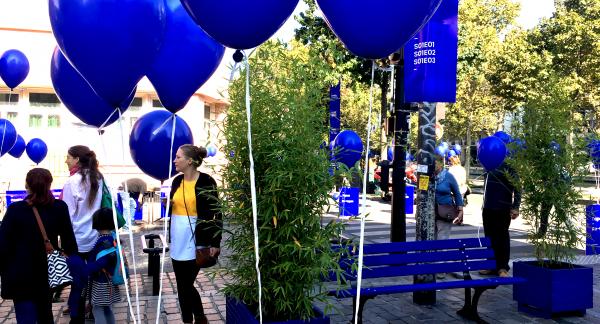 When the blue of the sky touches the earth