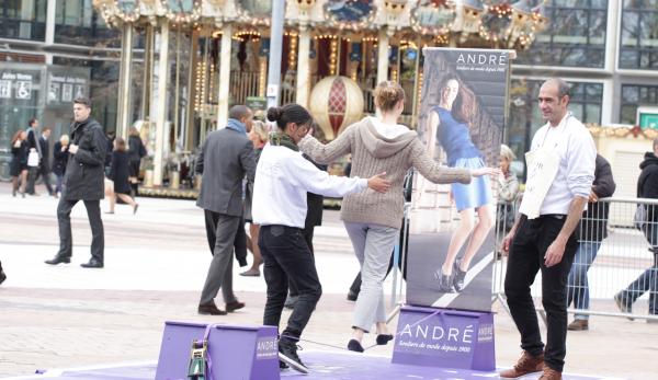 L'invitation à suivre la ligne d'André