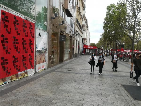 Quand un slogan prend de l'ampleur