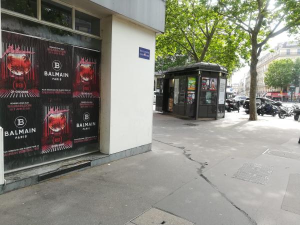 Balmain supports (RED) by creating a festival for Fashion Week 2019