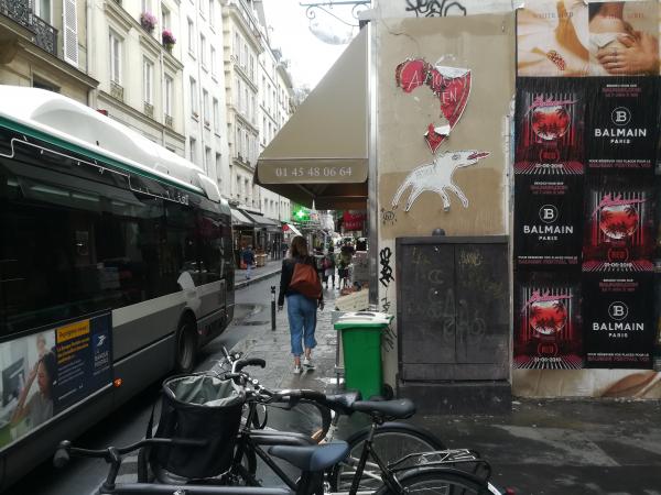 Balmain supports (RED) by creating a festival for Fashion Week 2019