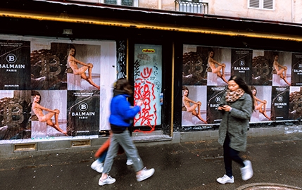 Les capitales de la mode sapées en Balmain