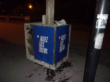 Beats affiche son soutien aux Bleus