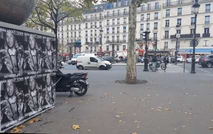 Paris déshabille Neymar grâce à l'affichage sauvage & sexy