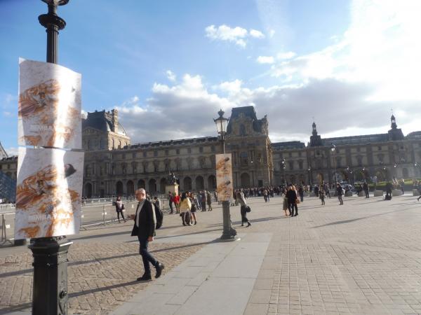 Un défilé d'affichage board