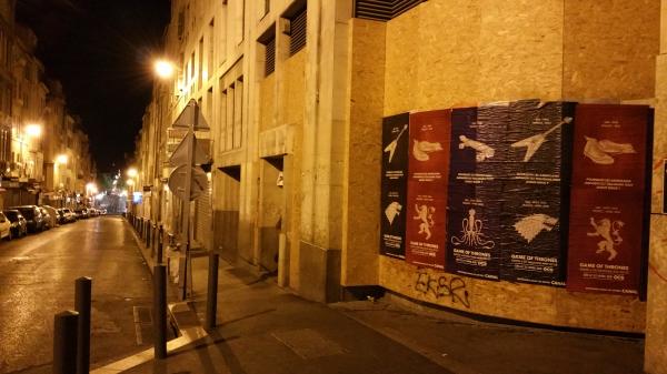 L'univers Game Of Thrones s'invite dans les rues