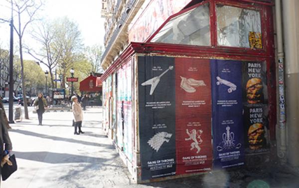 L'univers Game Of Thrones s'invite dans les rues