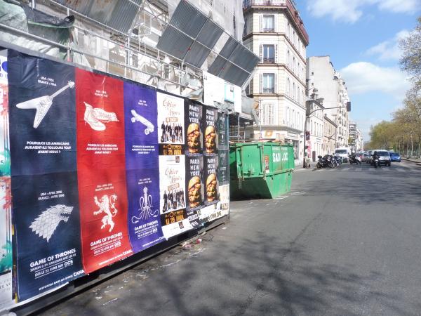 L'univers Game Of Thrones s'invite dans les rues