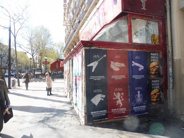 L'univers Game Of Thrones s'invite dans les rues