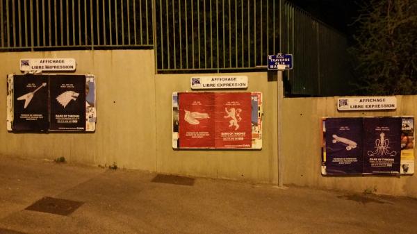 L'univers Game Of Thrones s'invite dans les rues