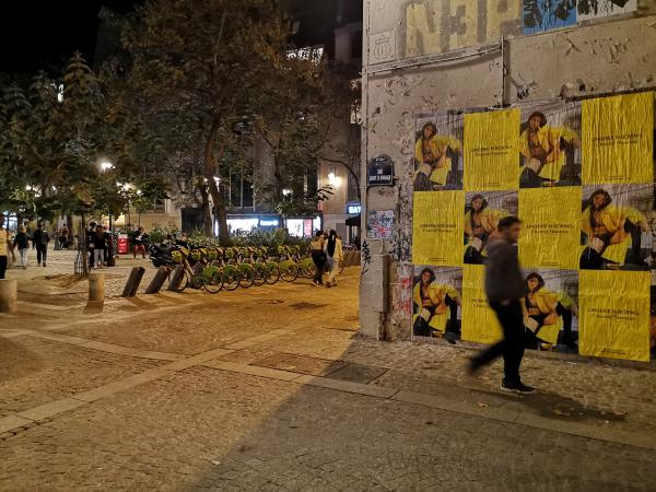 Open display for wild lingerie, by Chantal Thomass