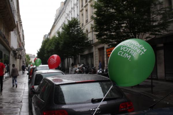 Envolez-vous dans l'air purifié de Clean Clim avec Citroën et nos ballons !