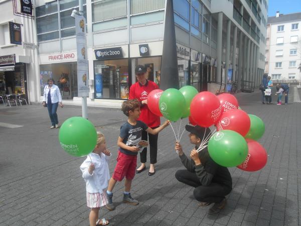 Envolez-vous dans l'air purifié de Clean Clim avec Citroën et nos ballons !