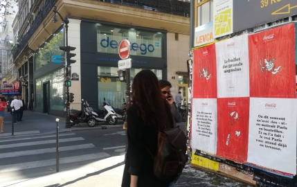 Coca Cola met Paris en bouteille