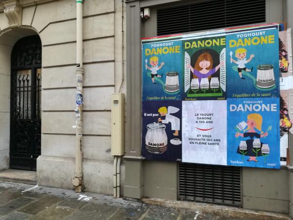 Les 100 ans de Danone, ça se fête dans la rue !