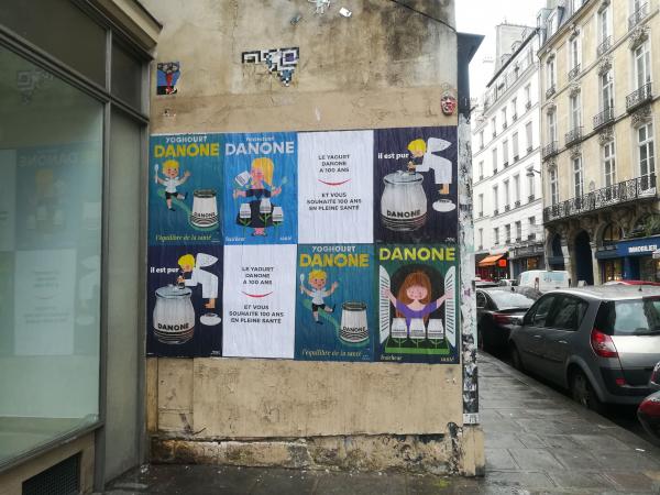 Les 100 ans de Danone, ça se fête dans la rue !