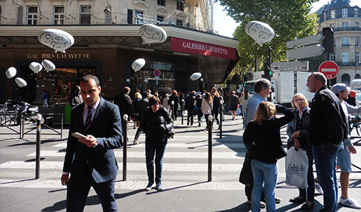 Un nouveau look pour les Galeries Lafayette