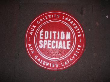 Les Galeries Lafayette font rougir les trottoirs du quartier Haussmann