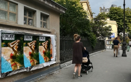 Une inspiration Romy Schneider pour la dernière campagne Girls In Paris