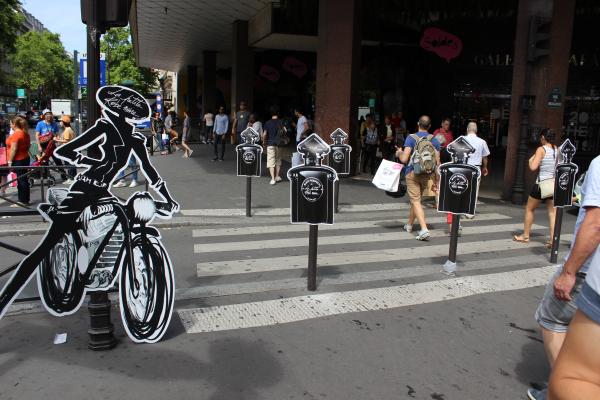 La bikeuse Petite Robe Noire