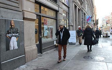 Une campagne d’affichage sauvage au service d’une présence remarquée