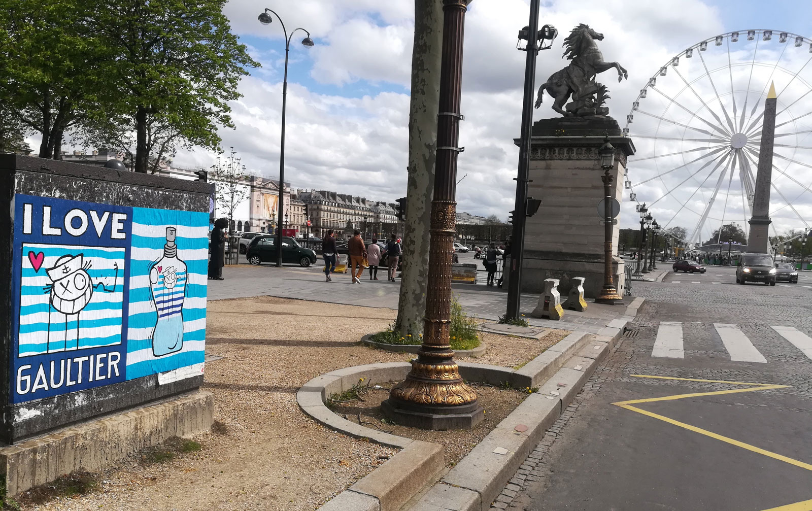 André shows his love for Gaultier