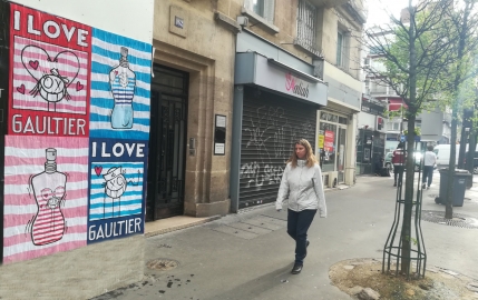 André shows his love for Gaultier