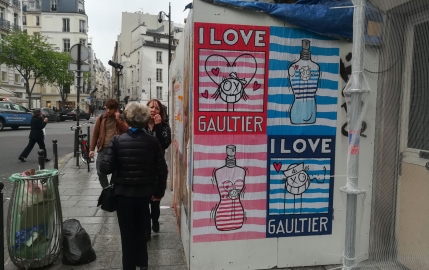 André shows his love for Gaultier