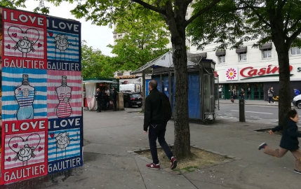 André shows his love for Gaultier