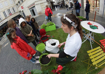Kickers installe des jardins à Paris