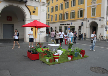 Kickers installe des jardins à Paris