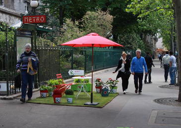 Kickers installe des jardins à Paris