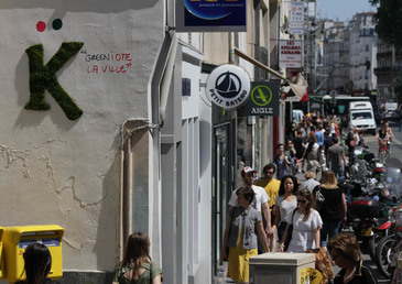 Kickers installe des jardins à Paris