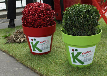 Kickers installe des jardins à Paris