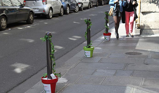 Kickers installe des jardins à Paris