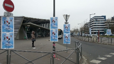 l’art urbain envahit le centre commercial Arcades à Noisy le Grand