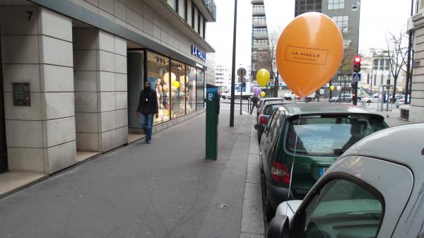 Baptême de l'air pour l'ouverture de La Halle Avenue de Flandres