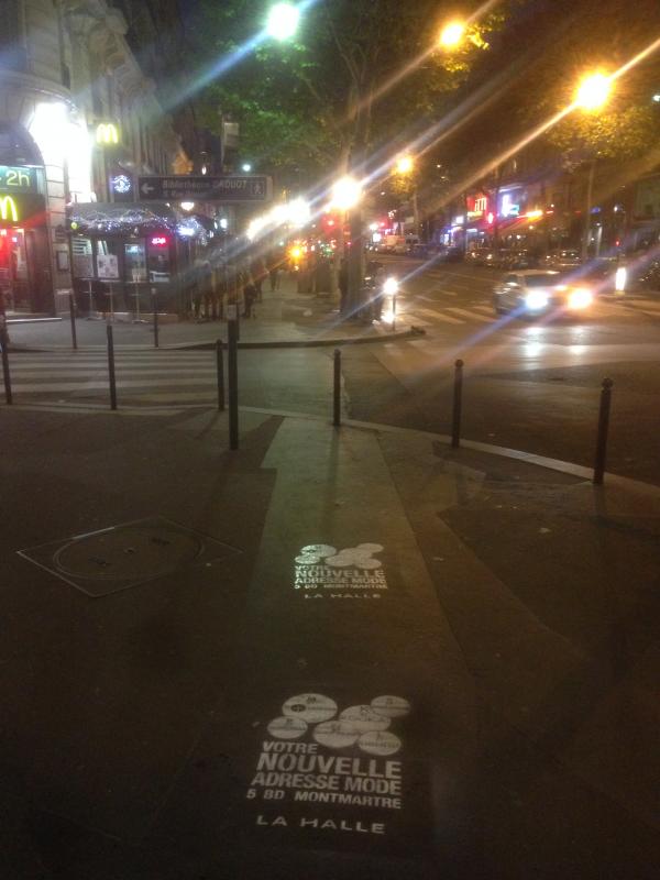 La Halle marque le bd Montmartre de son empreinte