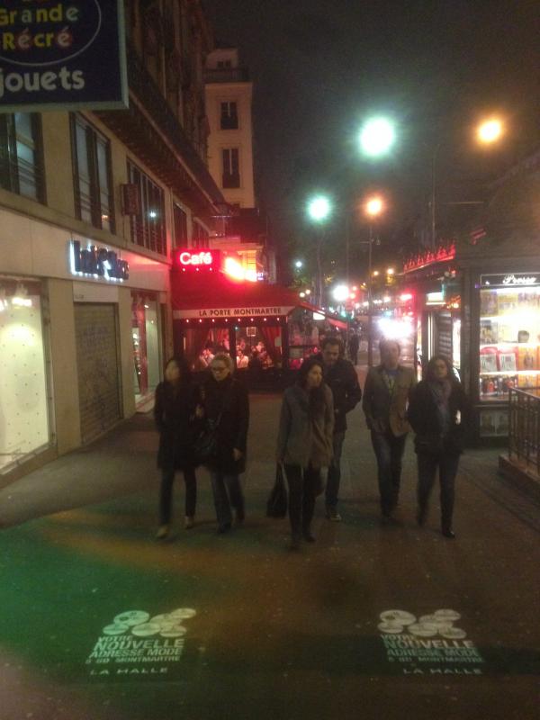 La Halle marque le bd Montmartre de son empreinte