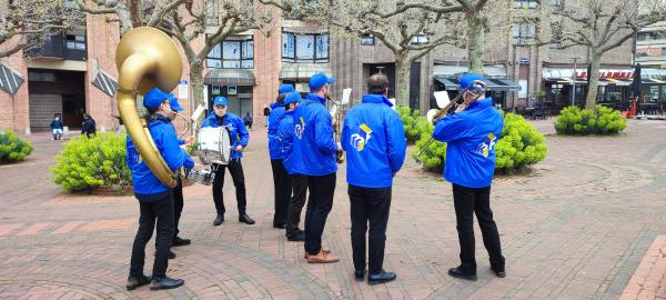 Celebrating the opening of the extension