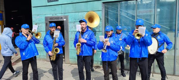 Celebrating the opening of the extension