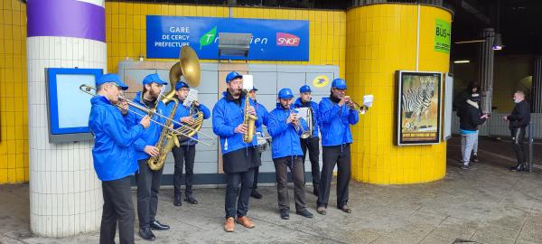 Celebrating the opening of the extension