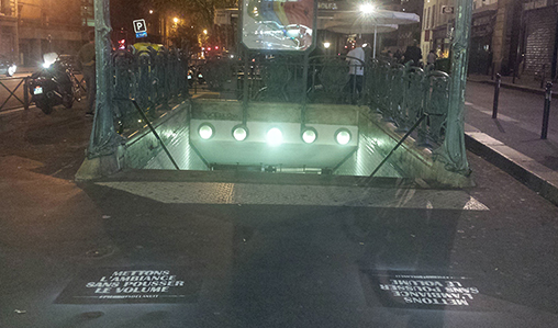 Des messages muets pour les Pierrots de la Nuit